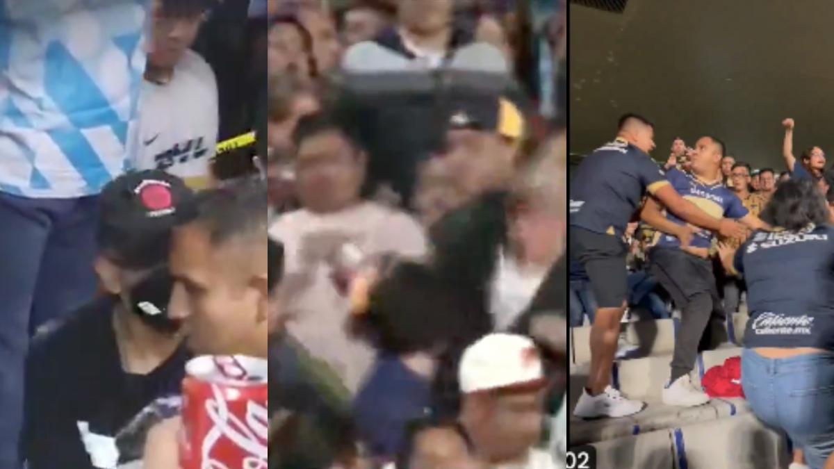 Liga MX | ¡Lamentable! Mujer es golpeada por un fan de los Pumas durante el duelo ante América; se prepara gran castigo