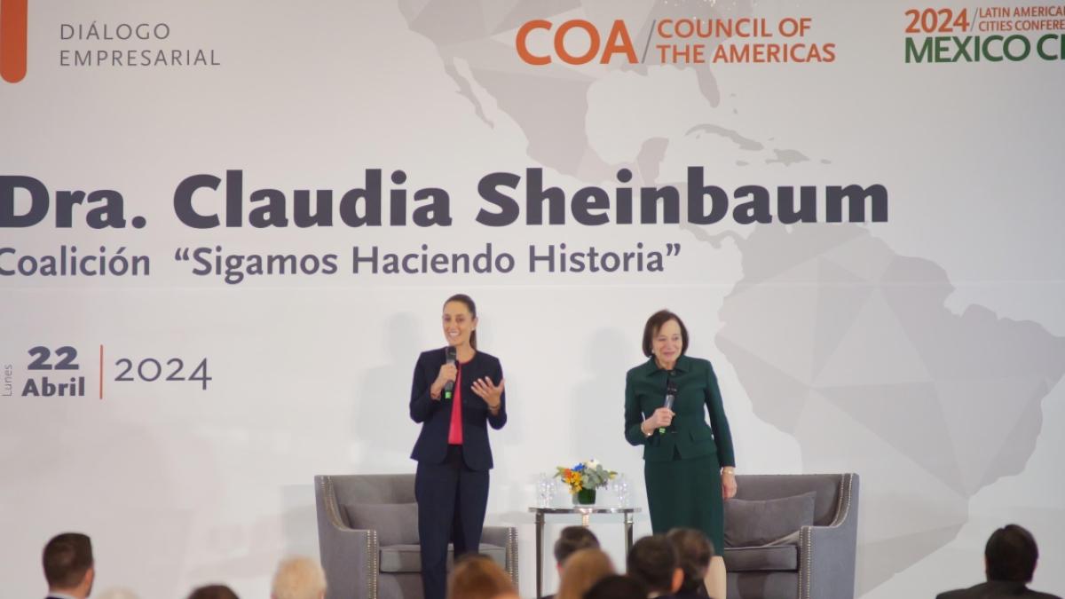 “Tenemos que cerrar la brecha salarial y de los sueños”: Claudia Sheinbaum presenta su proyecto ante el COA