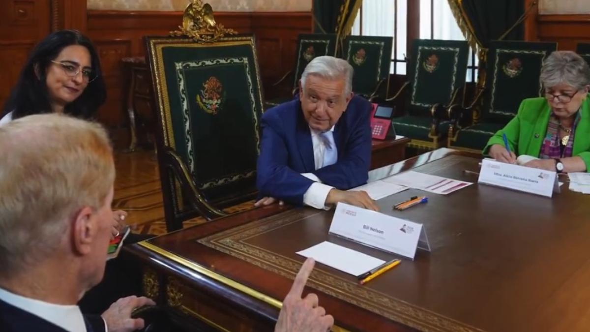 Acuerda AMLO con NASA colaboración satelital en control de incendios y abasto de agua