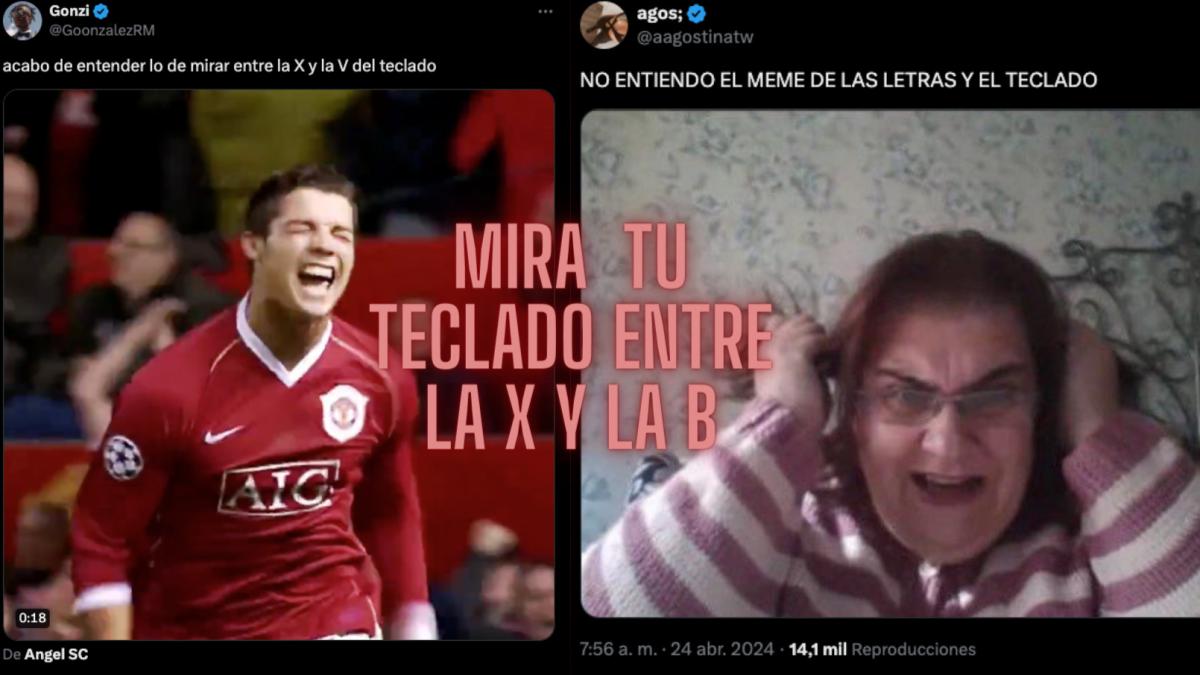 Los mejores MEMES de 'Mira en tu teclado entre la X y la B'