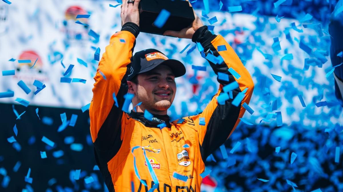 Pato O'Ward gana su primera carrera del año en IndyCar por descalificación de otros pilotos