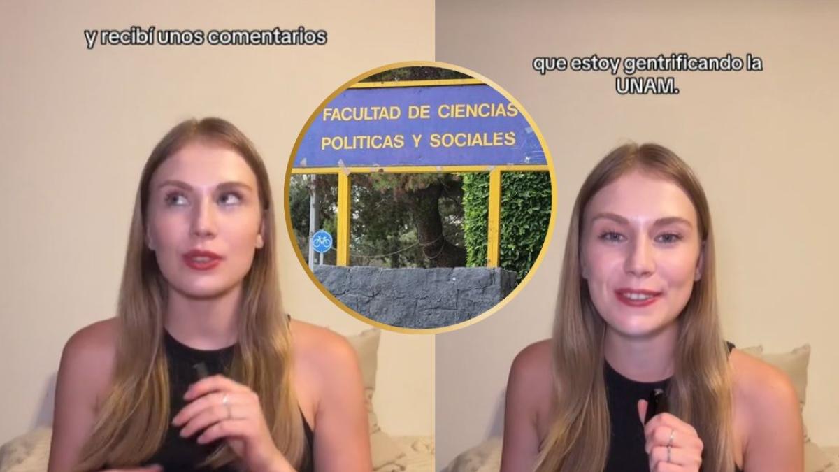 "Tuve que aprender español": Extranjera se defiende y dice que no gentrificará la UNAM | VIDEO