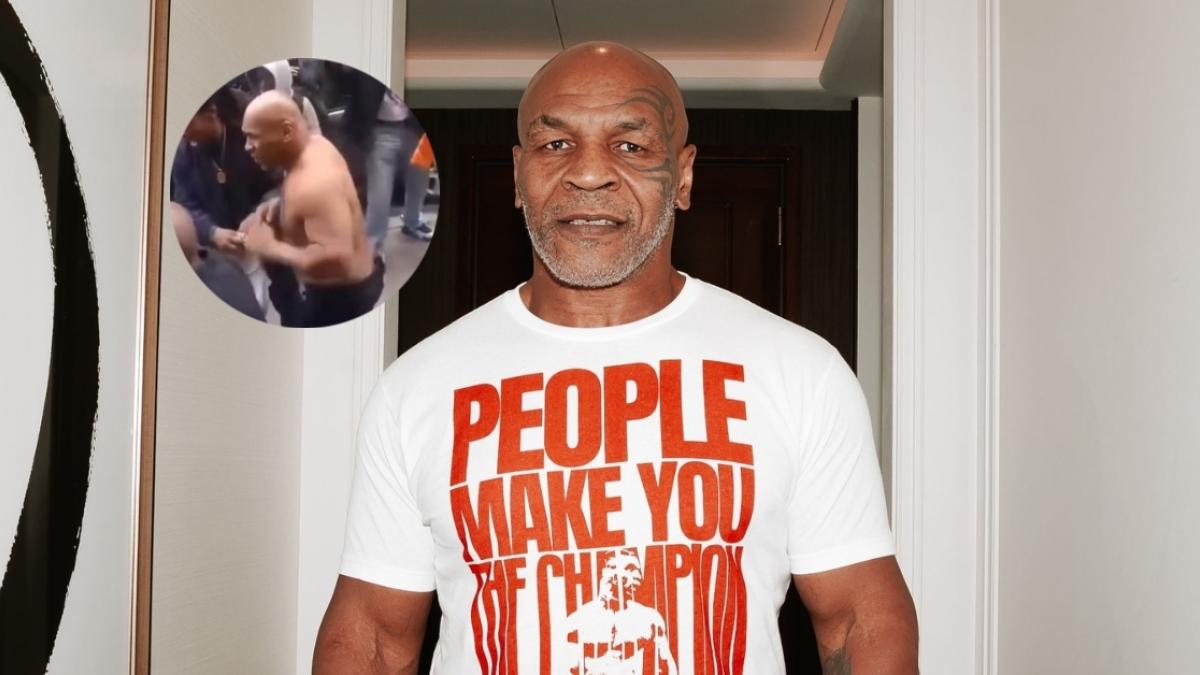 VIDEO: Mike Tyson se pelea en las calles de Nueva York a puño limpio y le mete miedo a Jake Paul