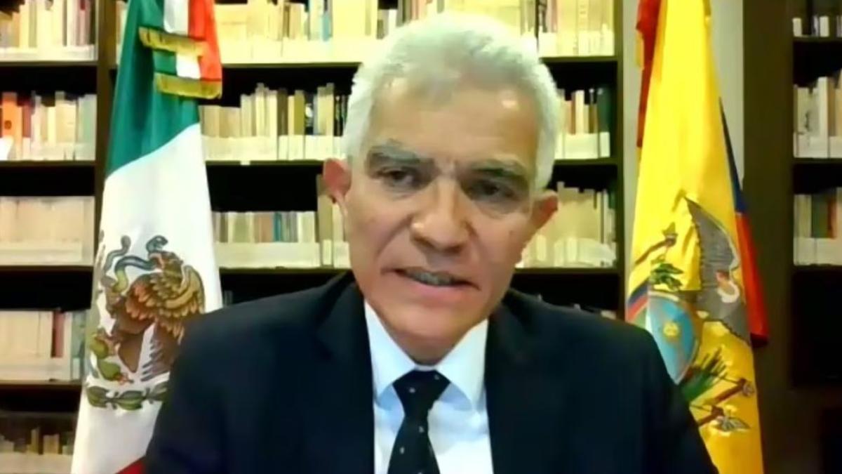 Recibe Fiscalía de Ecuador denuncia penal contra diplomático mexicano, Roberto Canseco