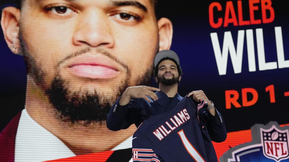 Draft NFL 2024 | Caleb Williams es elegido pick número 1 para la próxima campaña