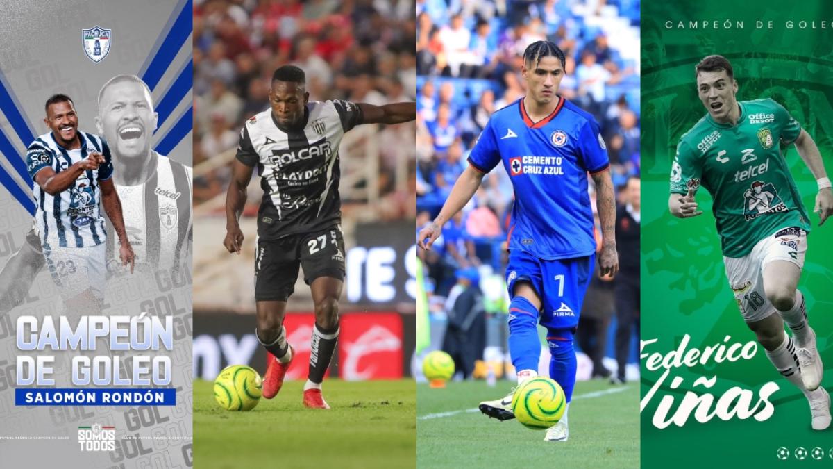 ​Liga MX | Uriel Antuna, Salomón Rondón, Federico Viñas y Diber Cambindo, los peores goleadores en la historia del futbol mexicano