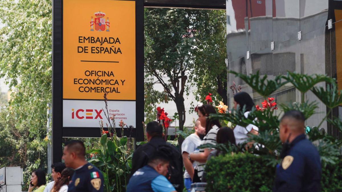 Intentan robar caja fuerte de una oficina de la Embajada de España en Polanco