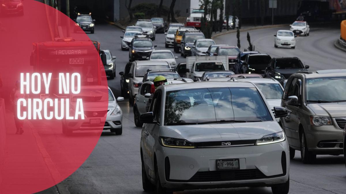 Hoy NO circula: Estos autos no deben transitar este jueves 2 de mayo