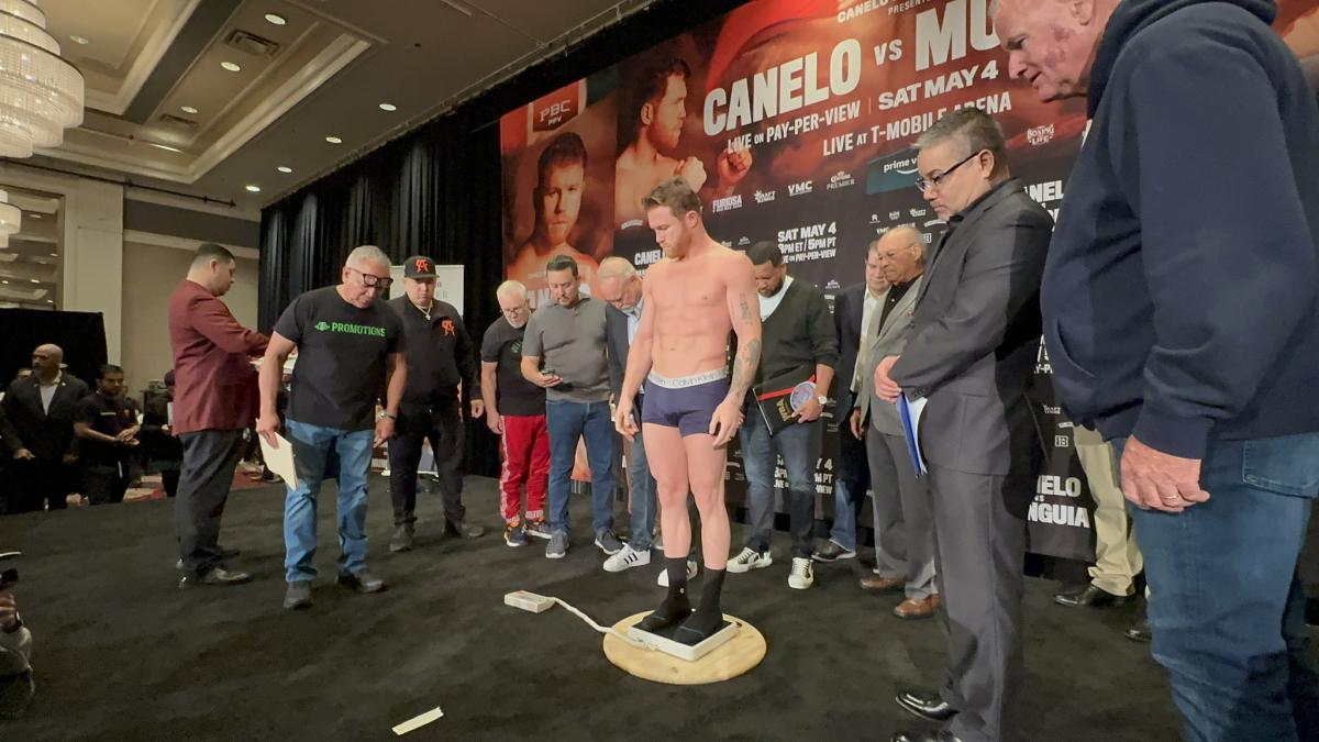 Canelo Álvarez vs Jaime Munguía | Todos los detalles del pesaje previo a la pelea en Las Vegas (VIDEO)