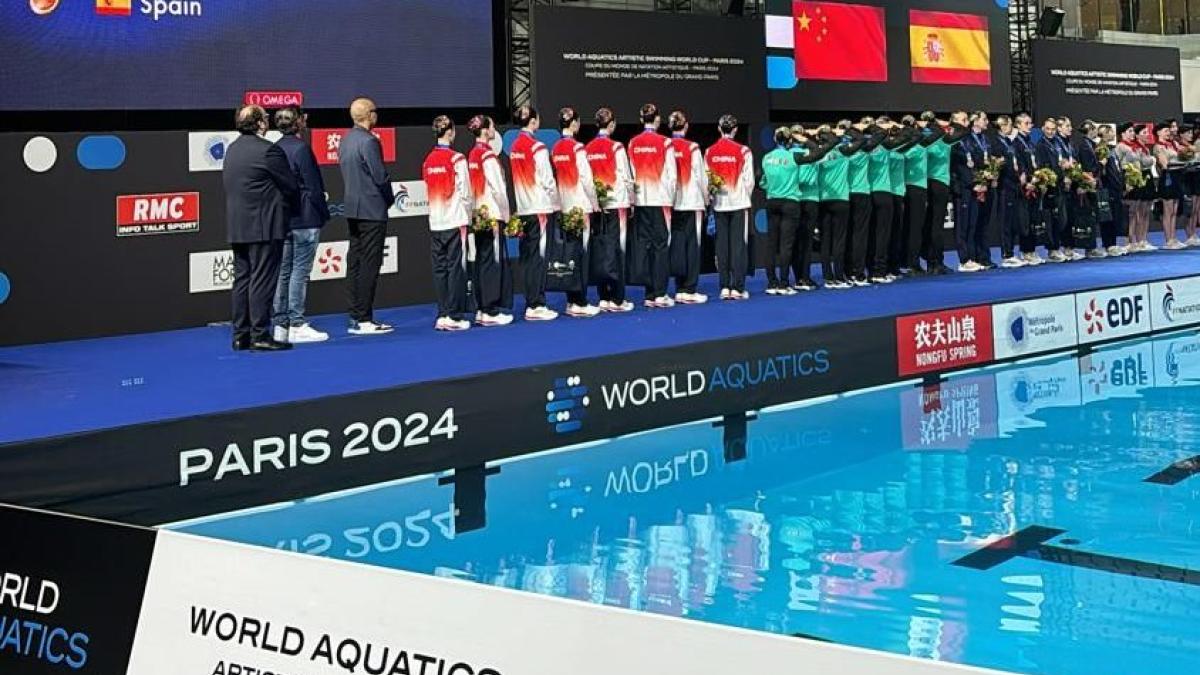 México conquista medalla de oro en la Copa del Mundo de Natación Artística