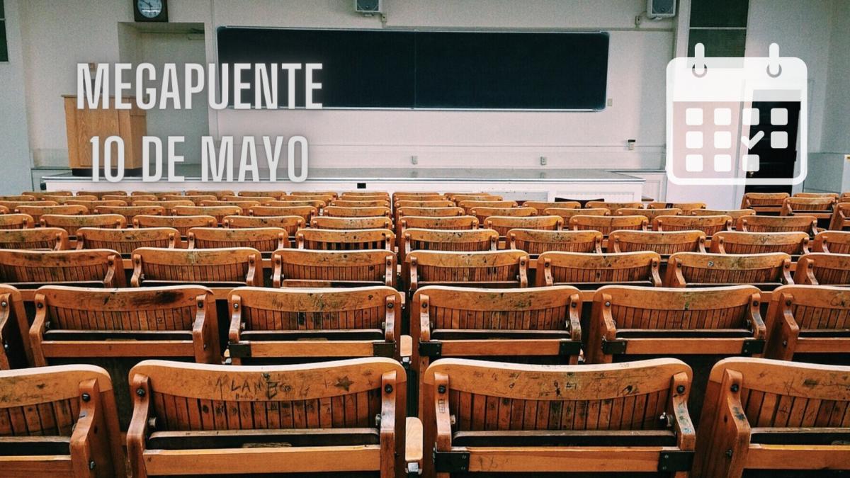 Escuelas que tendrán megapuente por el 10 de mayo, Día de las Madres