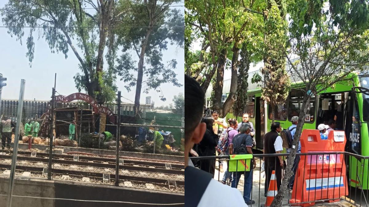 FOTOS | Continúa cerrado el Tren Ligero: desde esta estación el servicio es gratuito