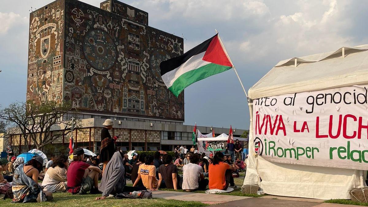 UNAM no debe permitir expresiones cómplices del genocidio en Palestina: Asamblea Interuniversitaria