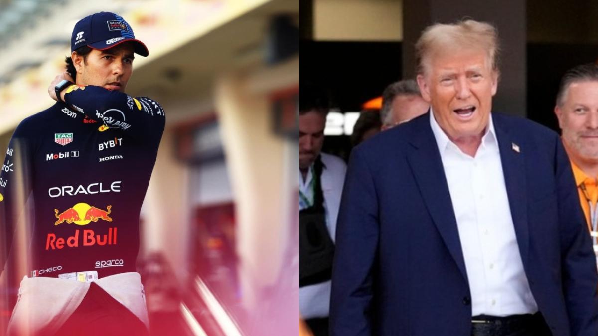 F1 | Checo Pérez y su enfrentamiento con la seguridad de Donald Trump (VIDEO)