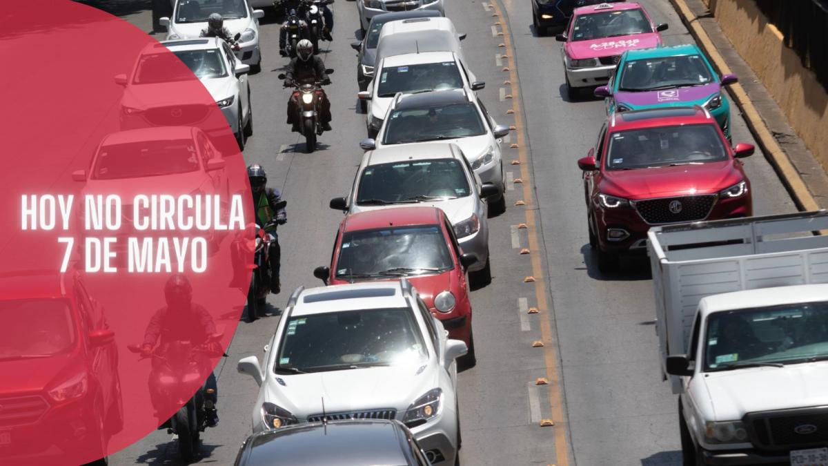 Hoy NO circula martes 7 de mayo: Autos que no pueden transitar en CDMX y Edomex