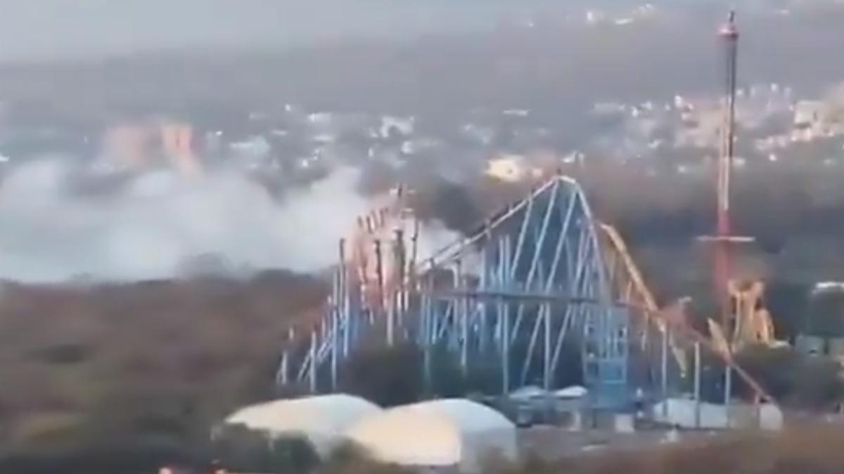 Se registra incendio en Bosque de Tlalpan, cerca de Six Flags | VIDEO