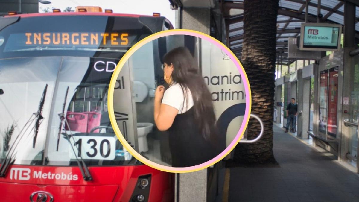 Estas son las estaciones del Metrobús de la CDMX que tienen baños GRATIS | UBICACIÓN