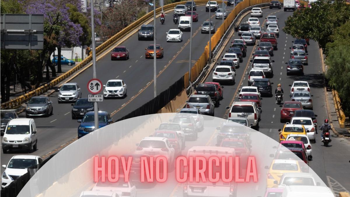 Hoy NO circula: Estos autos no pueden recorrer las calles este jueves 9 de mayo