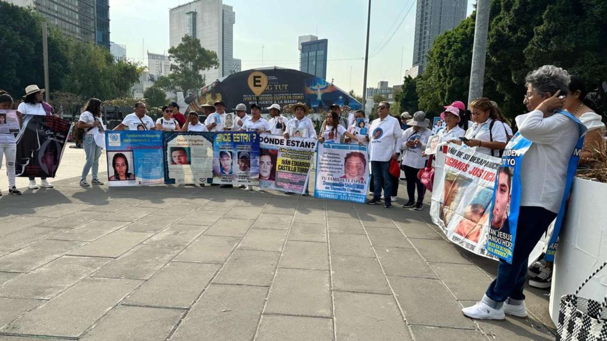 '¿Dónde están?' Madres buscadoras marchan en la capital