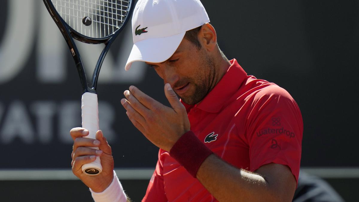 Djokovic se despide de Roma ante el 32 del ranking mundial