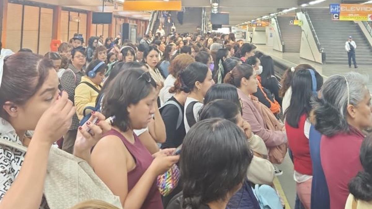 Metro CDMX: Reportan “colapso” y retrasos en la Línea 7 HOY martes 14 de mayo