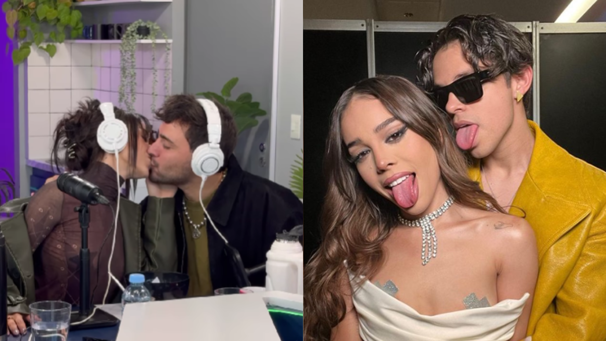 ¿Infiel? Danna Paola se olvida de su novio y se besa con un argentino | VIDEO