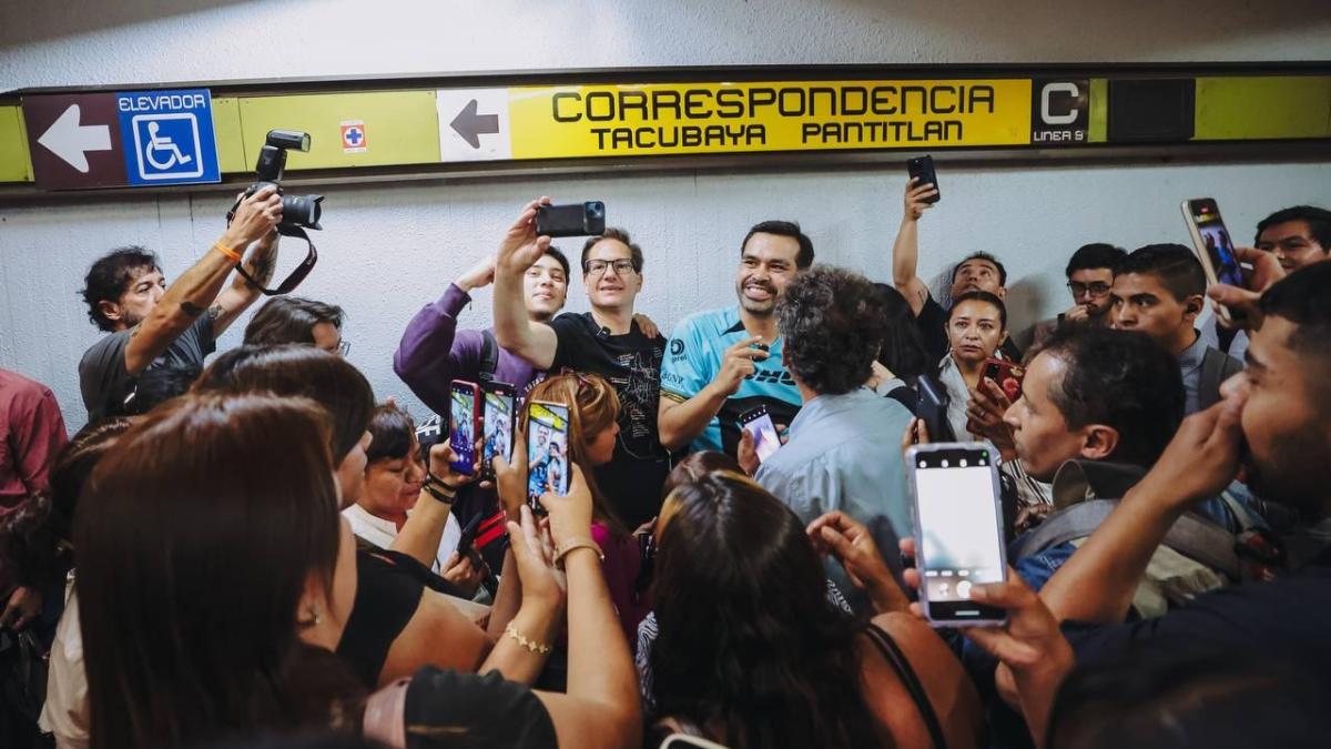 Álvarez Máynez y Chertorivski denuncian propuesta para aumentar el Metro | FOTOS