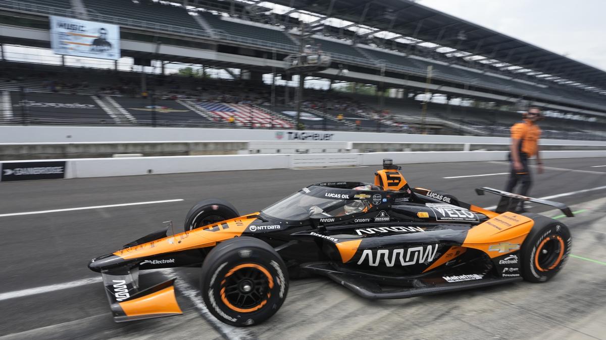 IndyCar Series | Pato O'Ward, el más veloz en prácticas libres de 500 Millas de Indianápolis