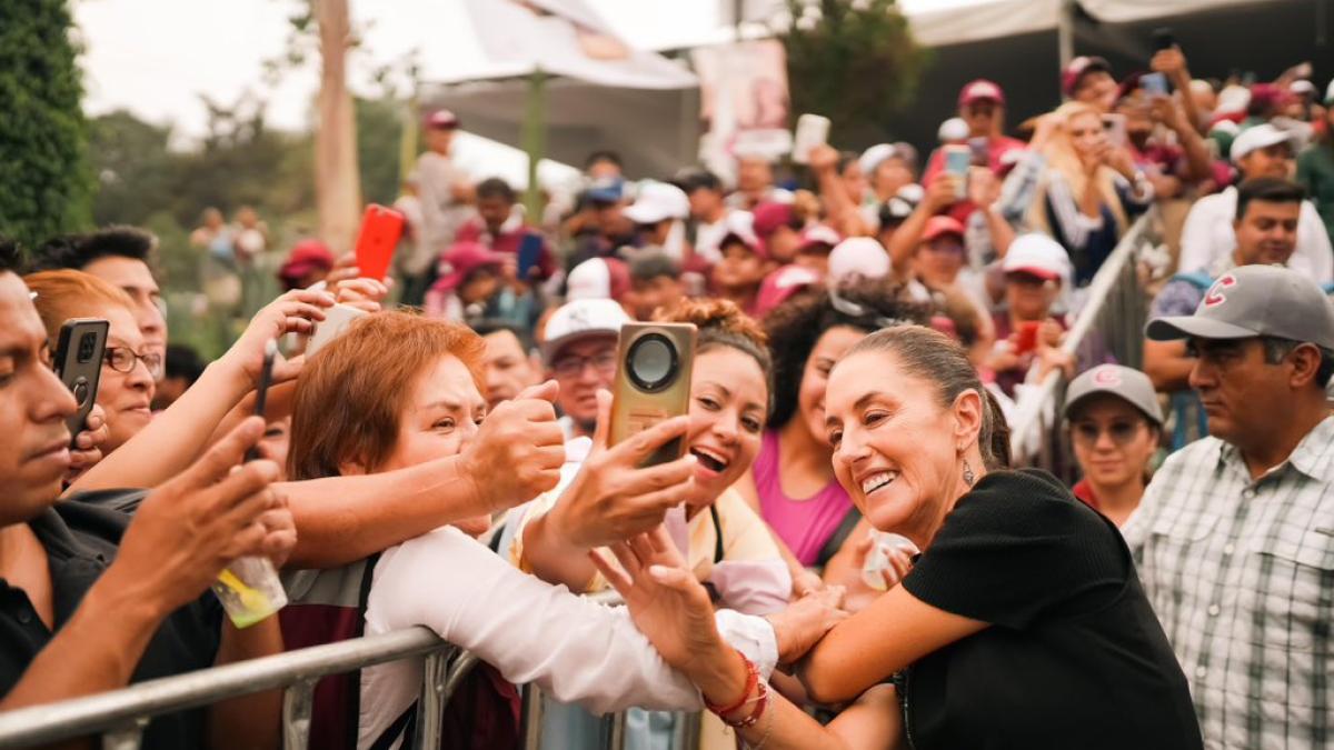 Claudia Sheinbaum llama a abarrotar urnas el próximo 2 de junio