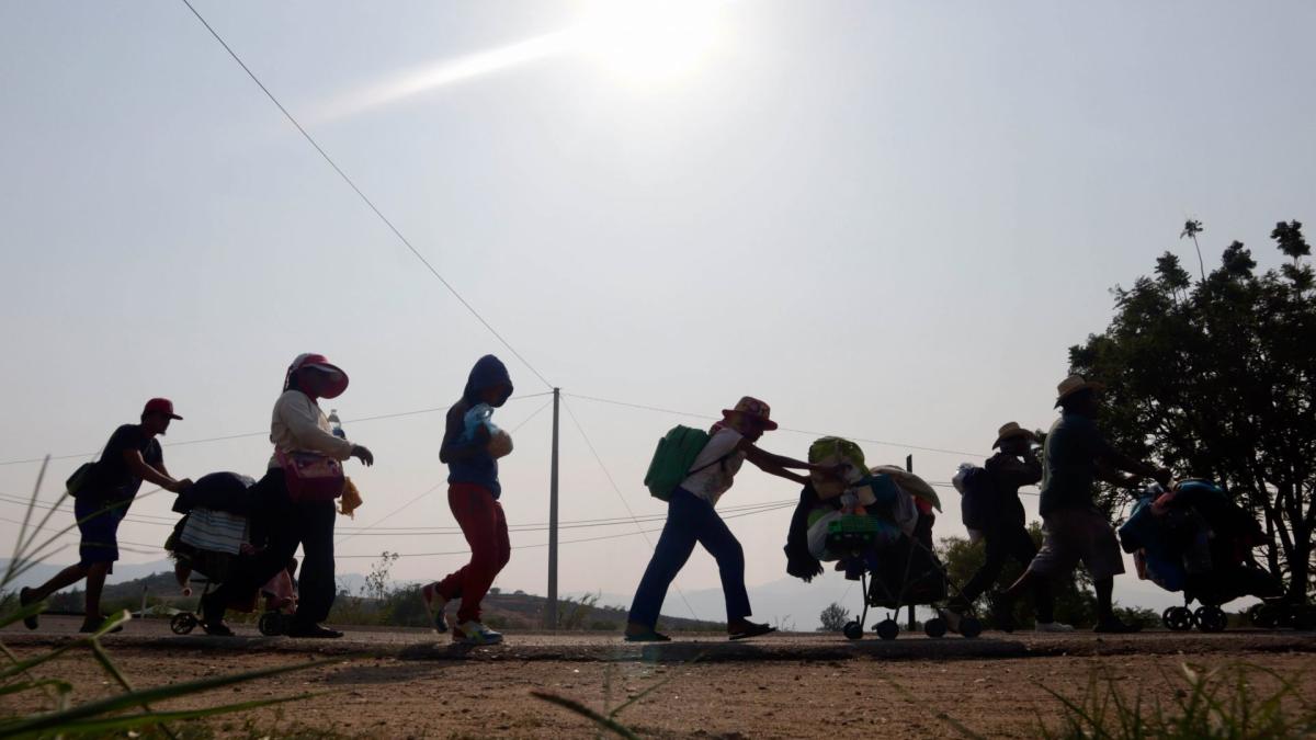 Sale una nueva caravana migrante de Chiapas con 200 personas