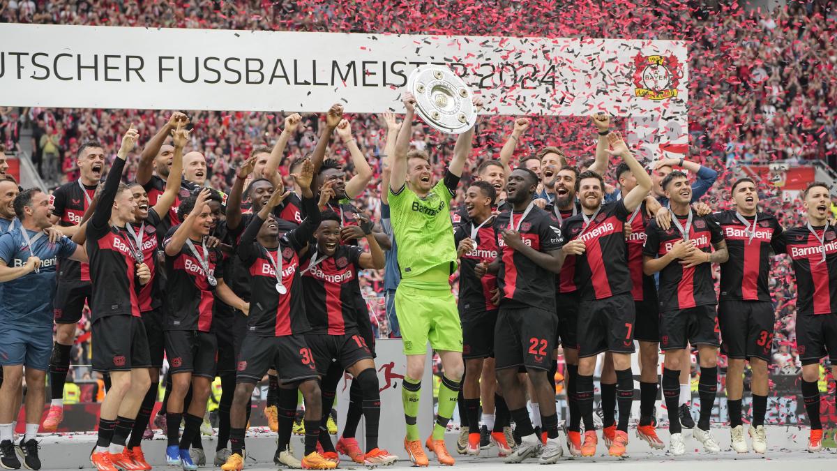 ¡Histórico! Leverkusen es el primer equipo en terminar invicto la temporada de la Bundesliga