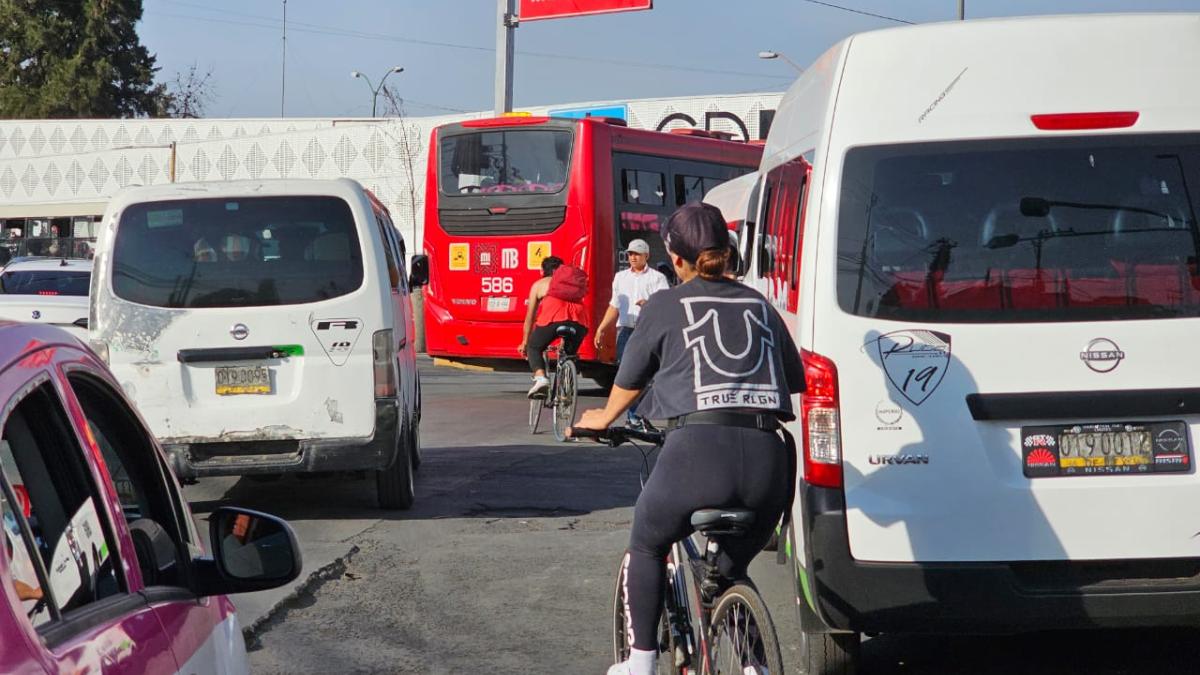 Zonas oriente y sur de la capital son un riesgo para los ciclistas