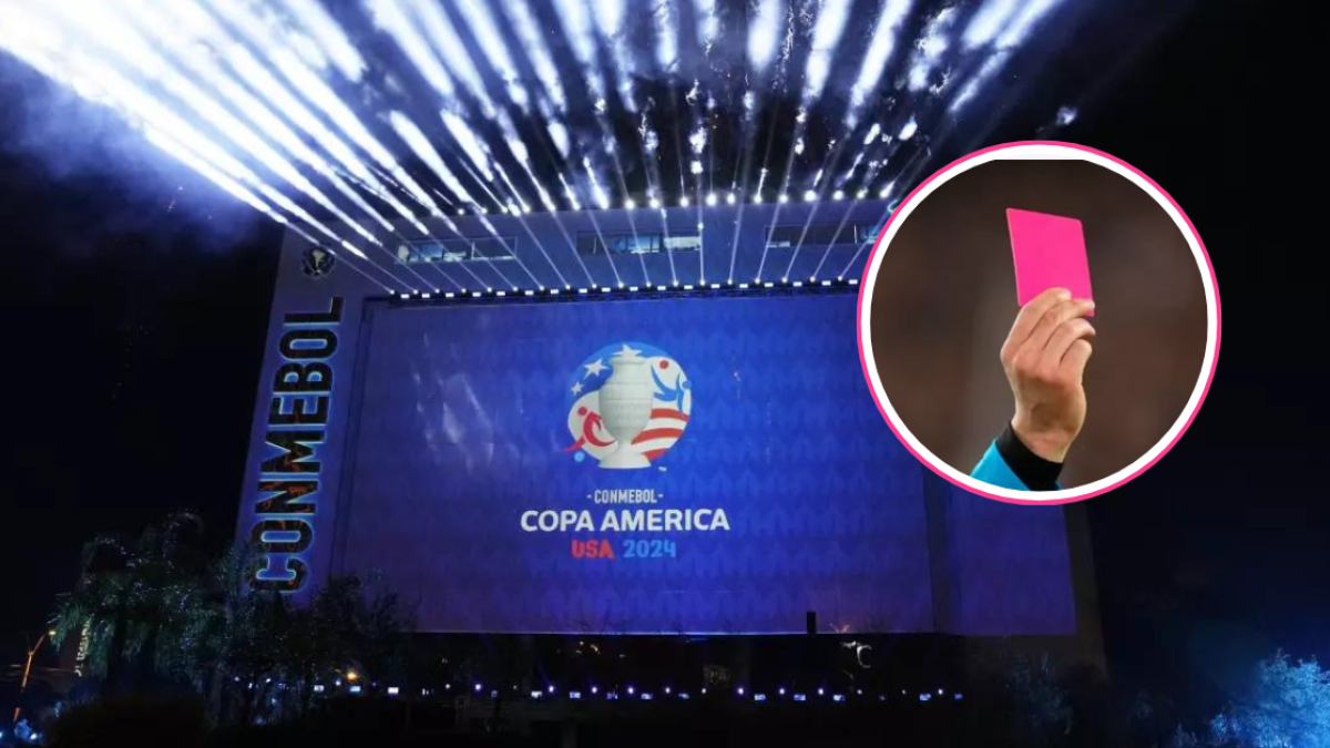 Copa América 2024 introduce una nueva Tarjeta Rosa, ¿Cuál será su propósito?