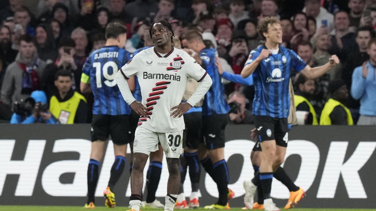 Atalanta, campeón de la Europa League tras golear al Bayer Leverkusen, que pierde después de 51 partidos