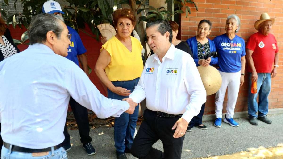 Giovani Gutiérrez llama a votar sin permitir chantajes ni presiones en Coyoacán