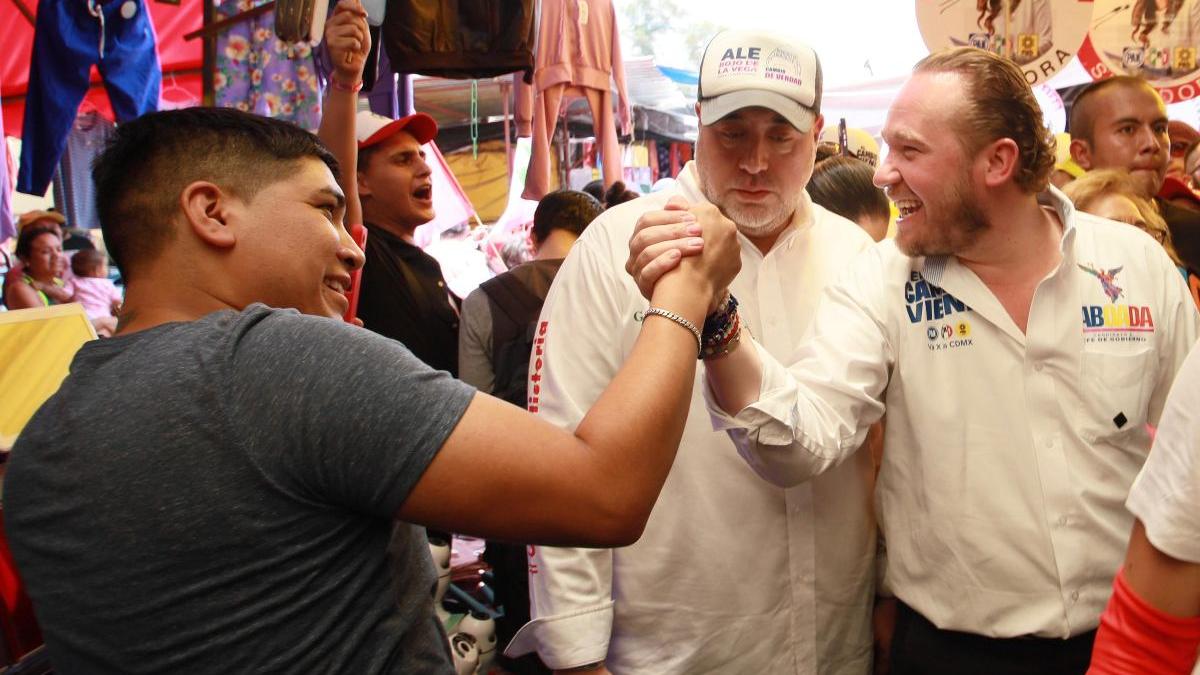 Santiago Taboada llama a votar a comerciantes de Tepito y vecinos de Cuauhtémoc