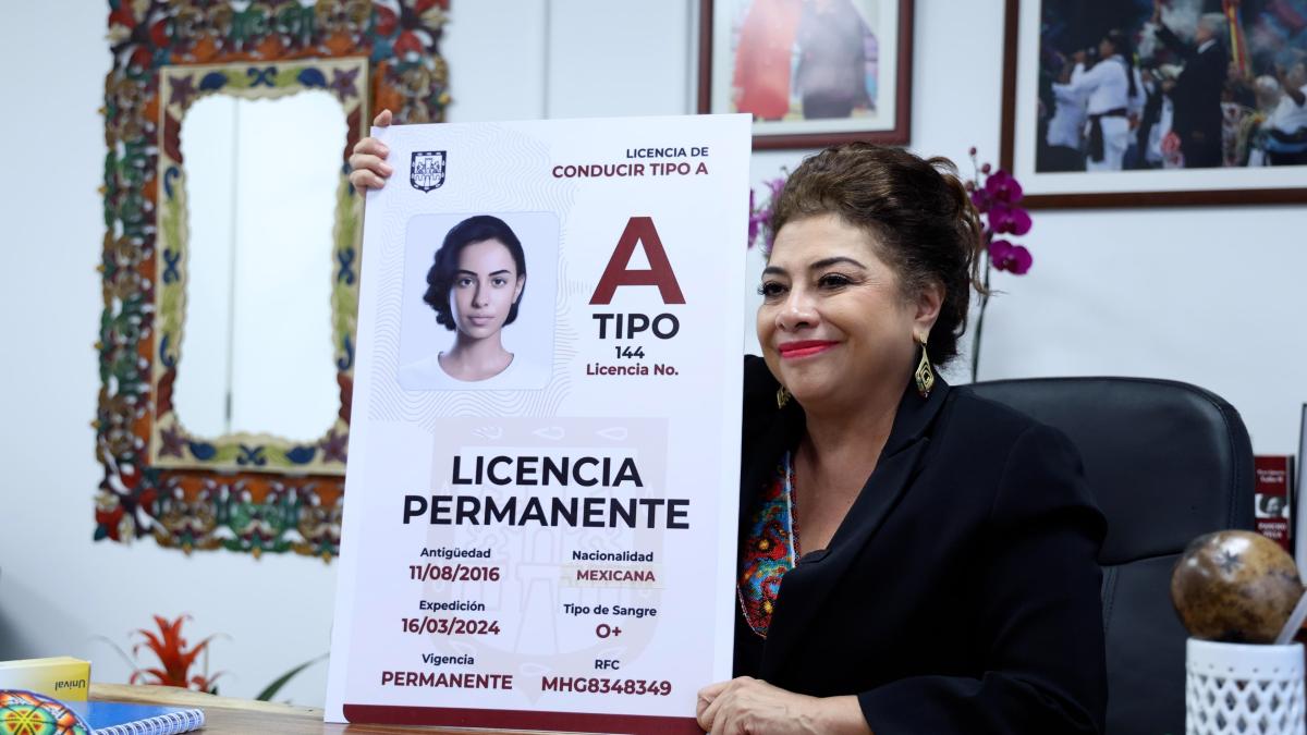 Clara Brugada facilitará licencia de conducir permanente en la CDMX a partir de 2025