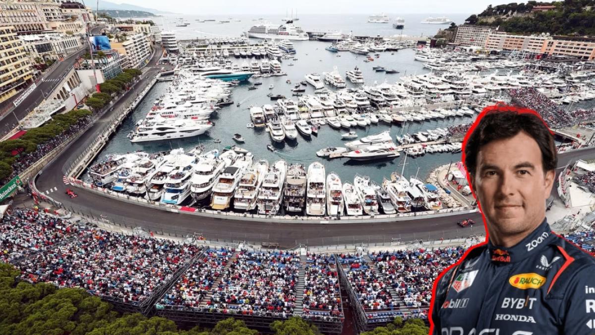 A qué hora y cómo ver EN VIVO desde México a Sergio Checo Pérez en el Gran Premio de Mónaco de F1
