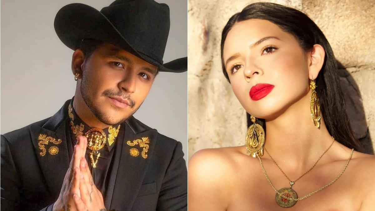 Christian Nodal y Ángela Aguilar se van juntos al hotel tras show en Monterrey (FOTO)