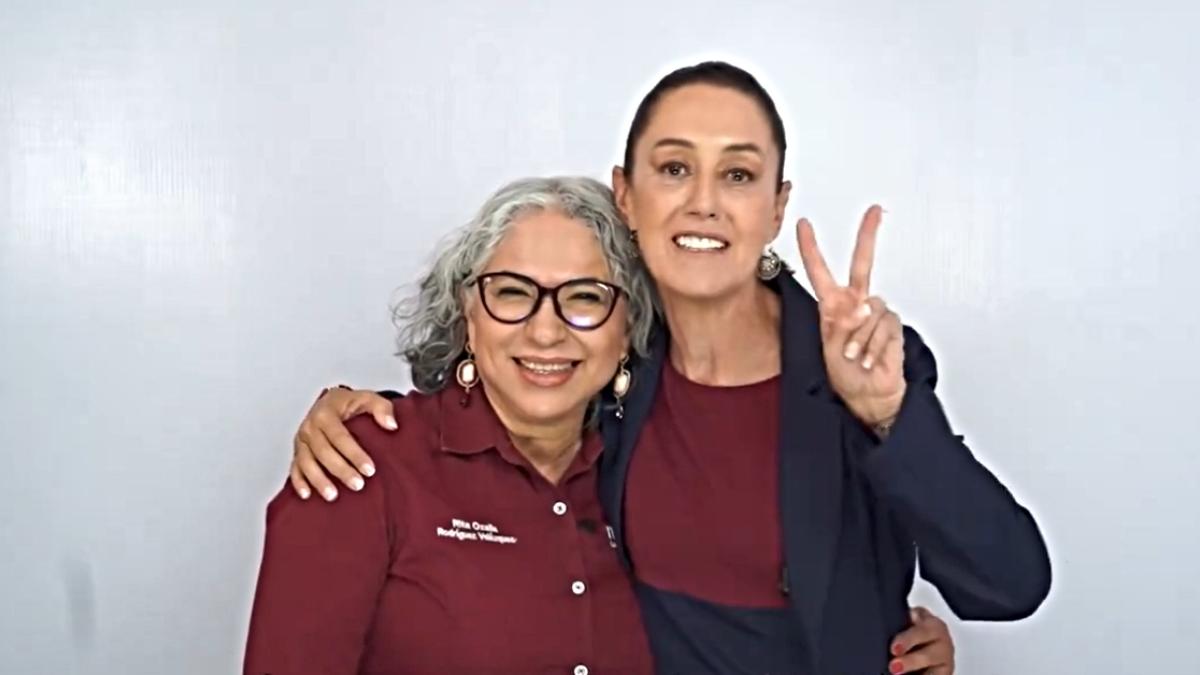 “Hacemos un gran equipo”, Claudia Sheinbaum respalda a Rita Rodríguez, candidata al Senado por SLP