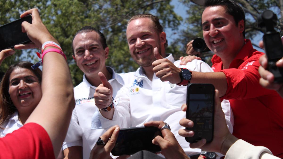 Carlos Orvañanos y Santiago Taboada cierran campaña en Cuajimalpa con mensajes de cambio