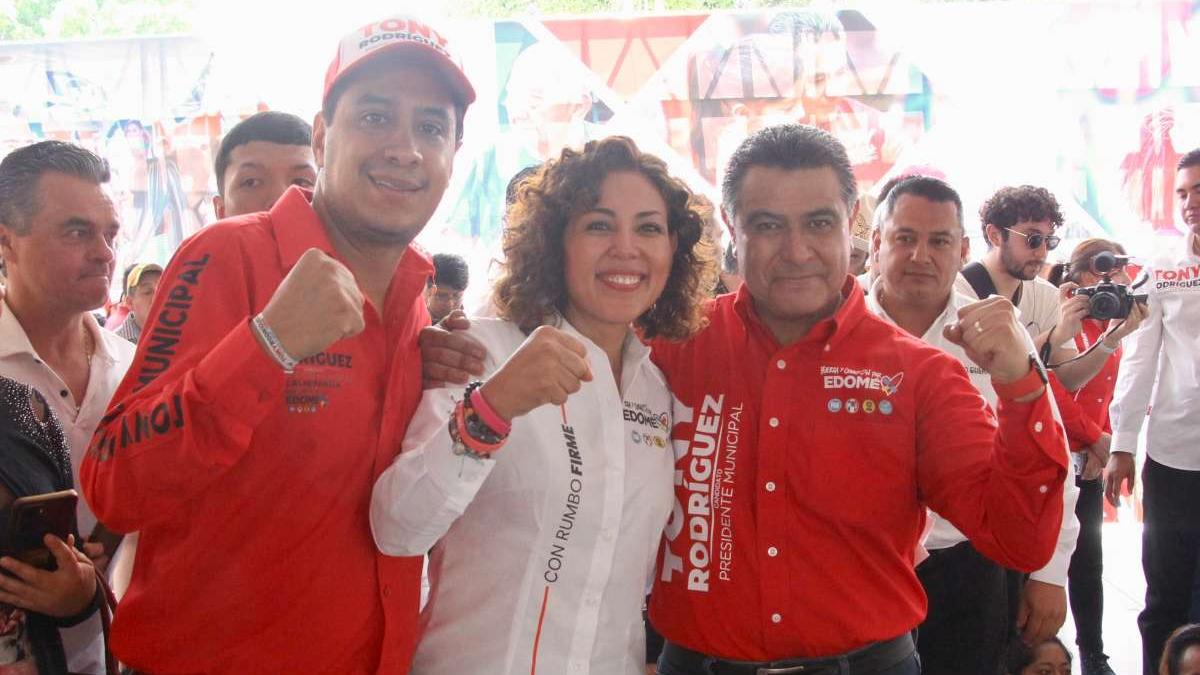 Elecciones 2024. PRI cierra filas con sus candidatos en el Edomex