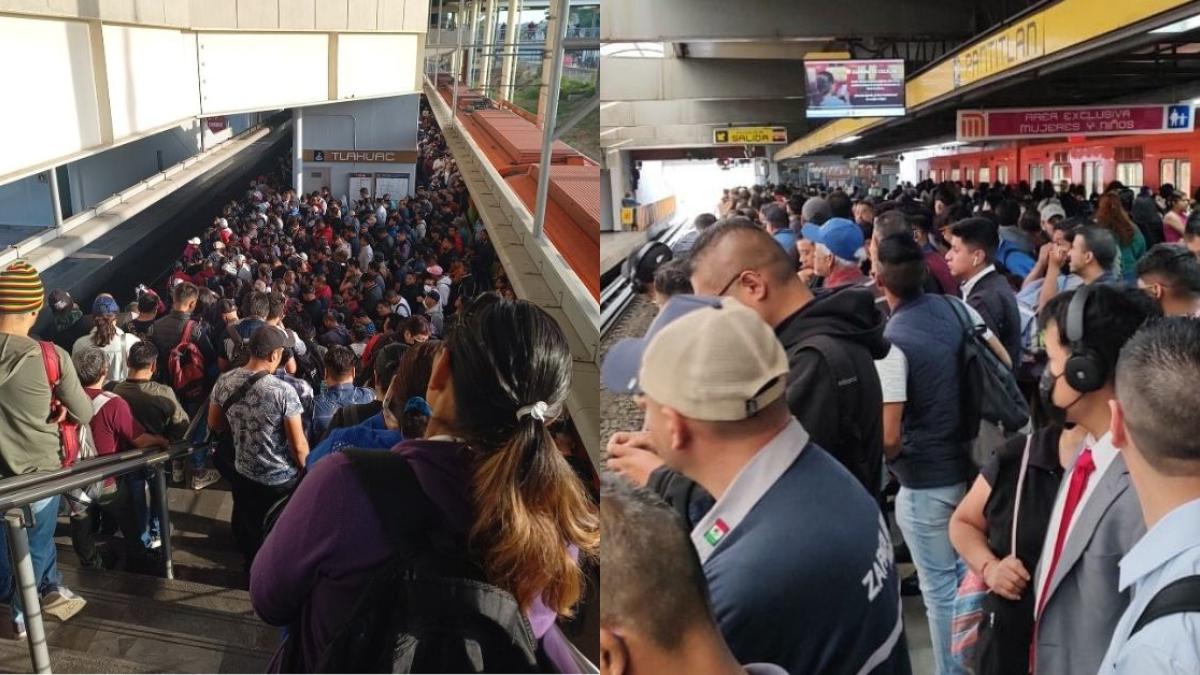 Metro CDMX: Reportan “caos” en Línea 7 y Línea 5 HOY lunes 27 de mayo