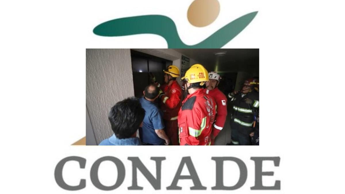 Deportistas mexicanos sufren escalofriante accidente al caer desde un quinto piso en un elevador