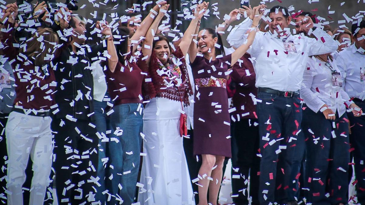 Clara Brugada ofrece en cierre de campaña reconciliación en la CDMX: 'Se caerán los muros que nos separan'