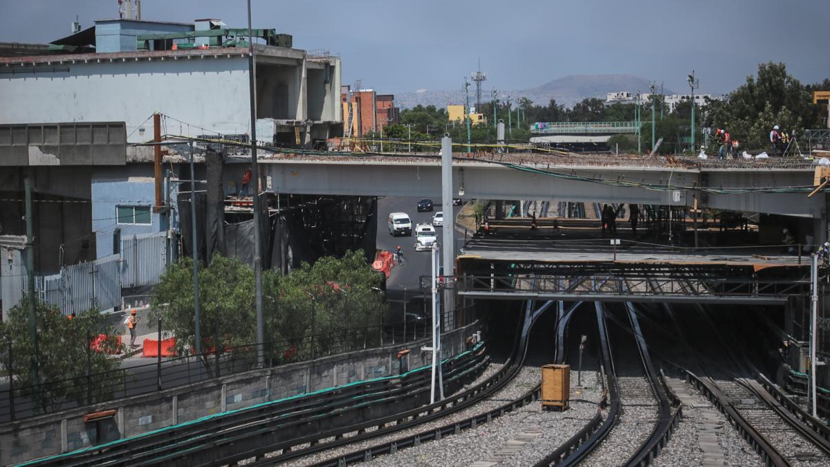 Instalan 31 de 65 trabes en la L9