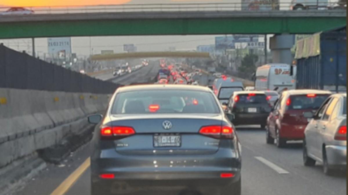 ¿Qué está pasando en la autopista México - Puebla este jueves 30 de mayo que afecta a decenas de automovilistas?