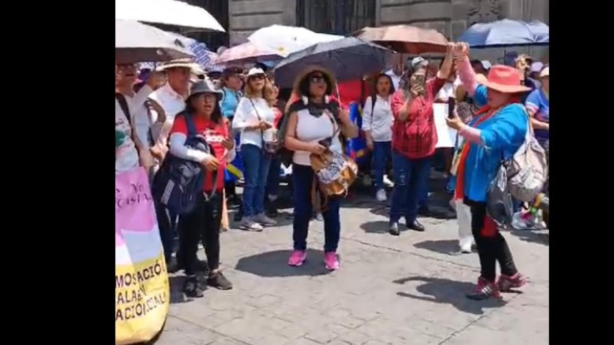 ¡Siguen las protestas! CNTE realiza este jueves manifestación en el Centro de CDMX | VIDEOS