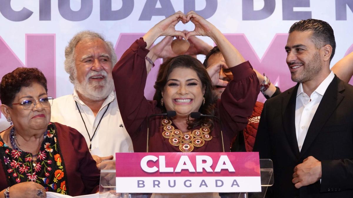 Clara Brugada gana por más de 12 puntos la Jefatura de Gobierno de la CDMX, según Conteo Rápido