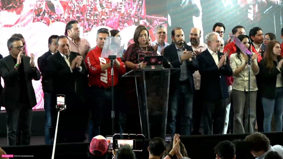 Xóchitl Gálvez reconoce derrota en elección contra Sheinbaum; 'no vamos a permitir que se atente contra la democracia'